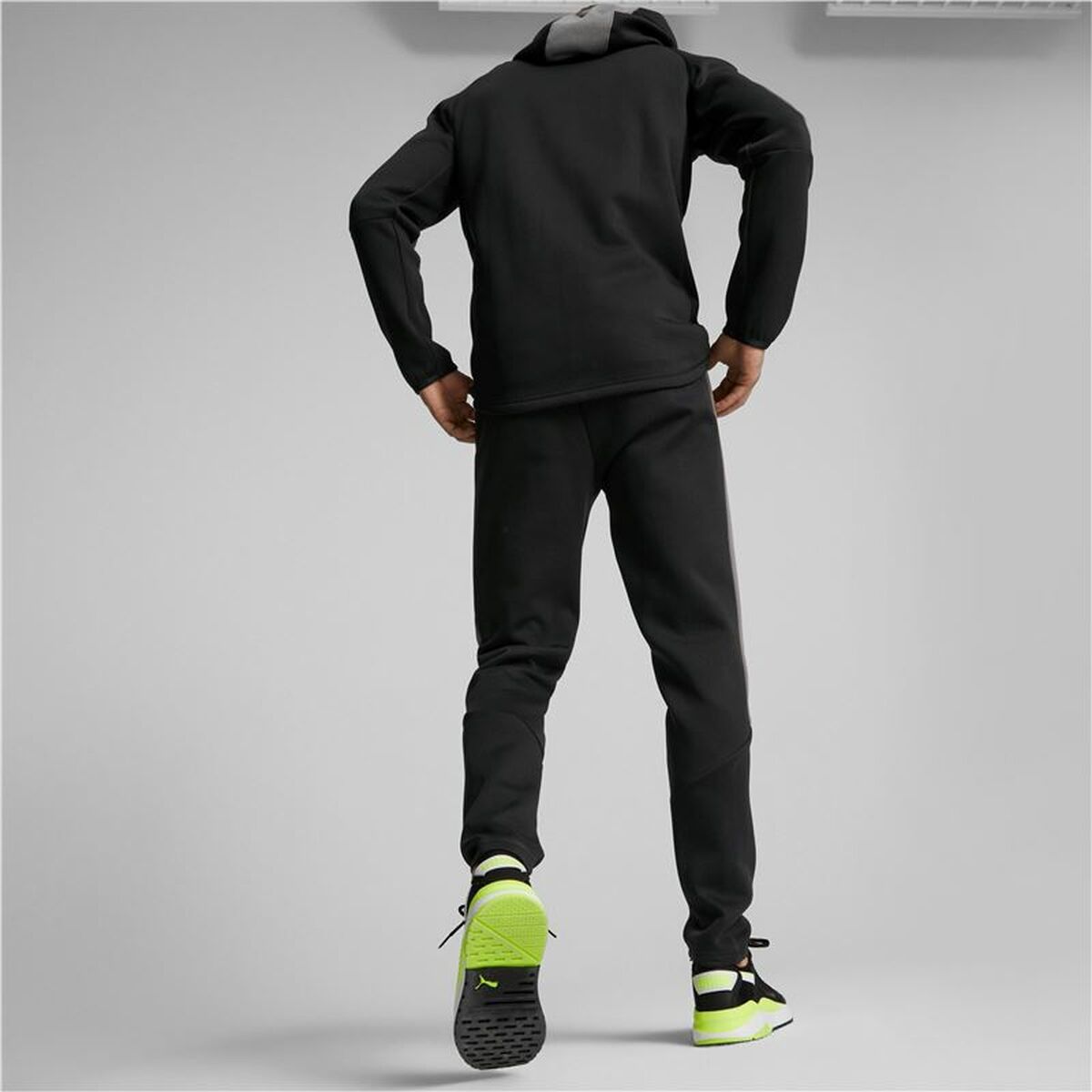 Lange sportbroek Puma Zwart Mannen