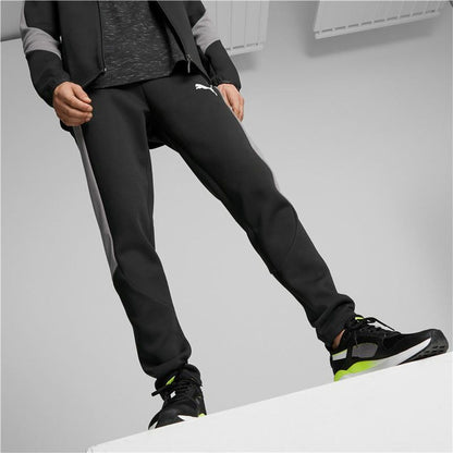 Lange sportbroek Puma Zwart Mannen