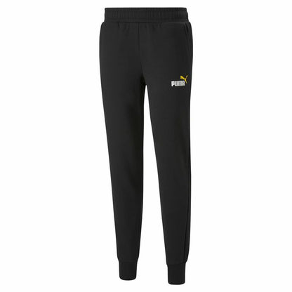Lange sportbroek Puma ESS+ 2 Col Logo Zwart Mannen
