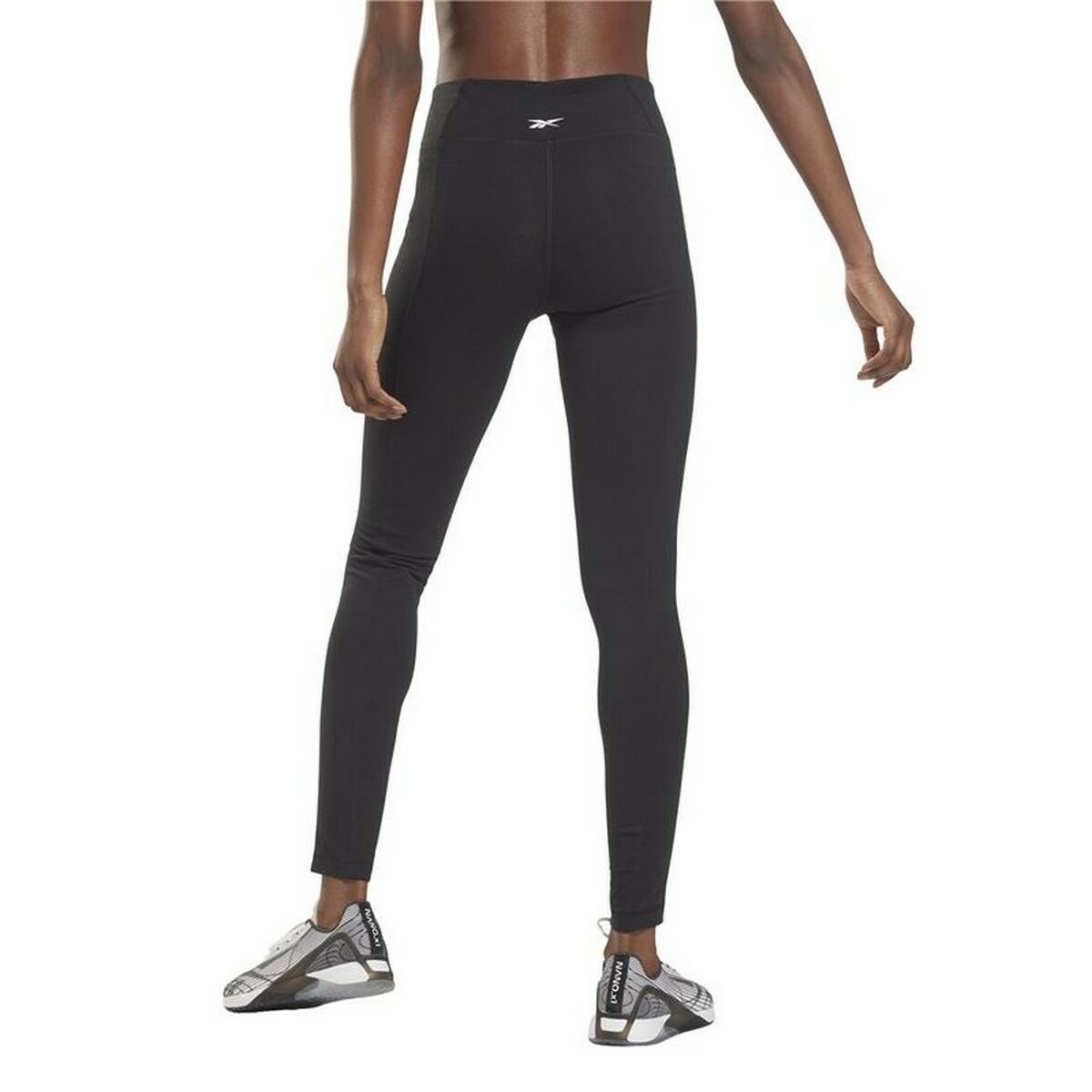 Sportleggings Reebok  Pping Cotton W  Zwart