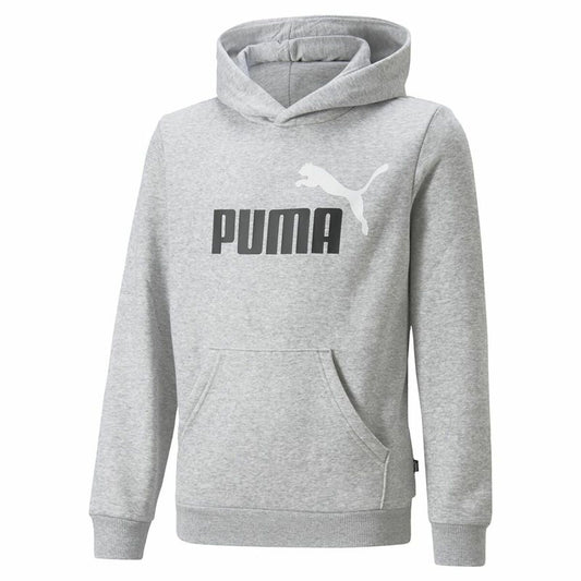 Kindersweater Puma Ess+ 2 Col Big Logo Lichtgrijs