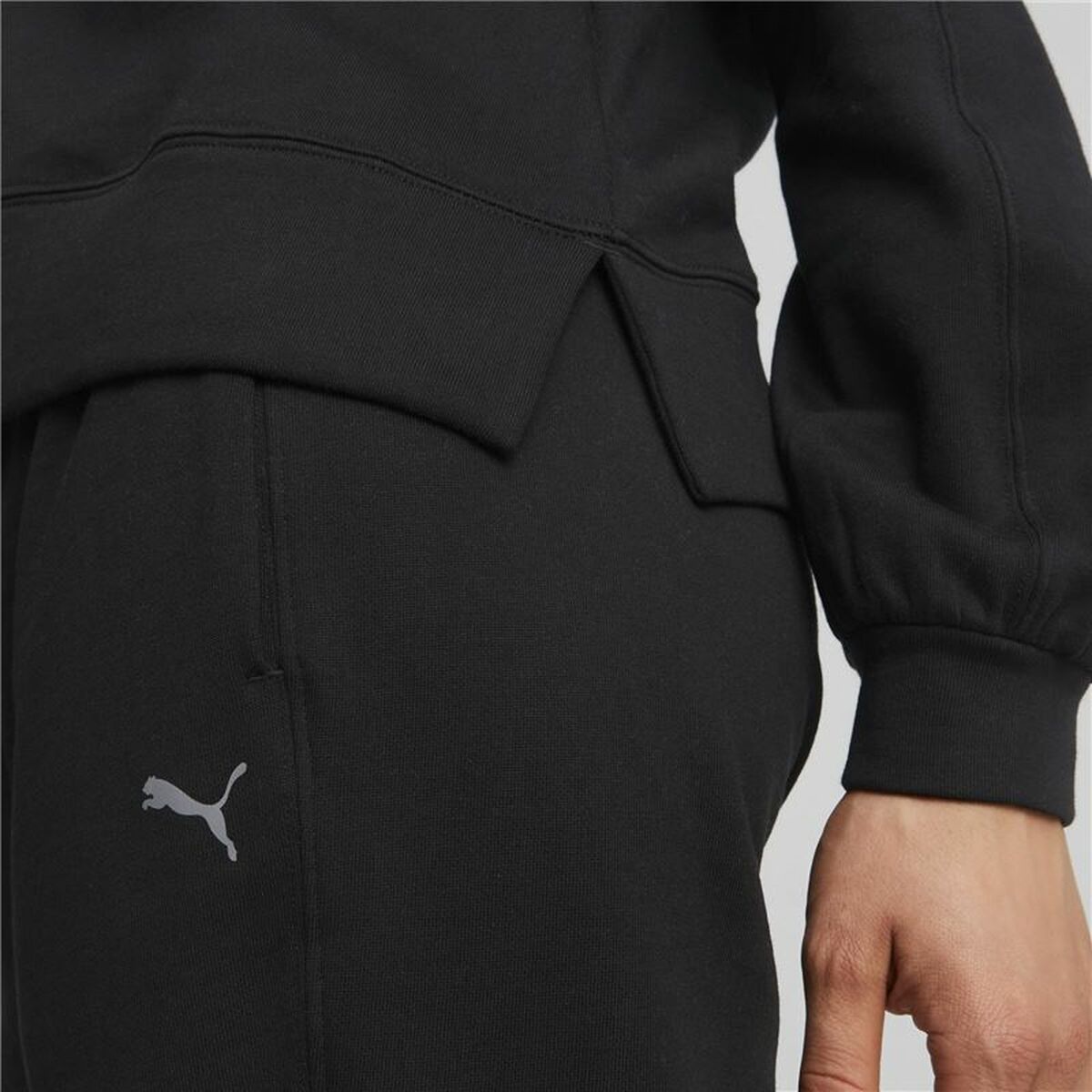Dameshoodie Puma Zwart