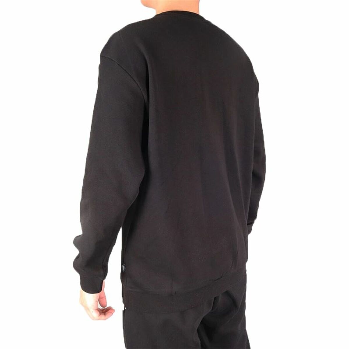 Herensweater zonder Capuchon Puma Repeat Graphic Crew Zwart