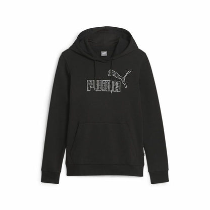 Dameshoodie Puma Ess+ Animal Zwart
