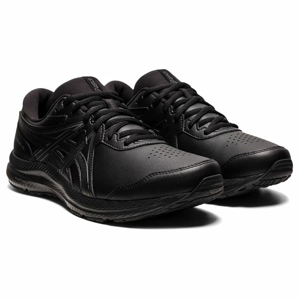 Hardloopschoenen voor Volwassenen Asics GEL-Contend SL Zwart Mannen