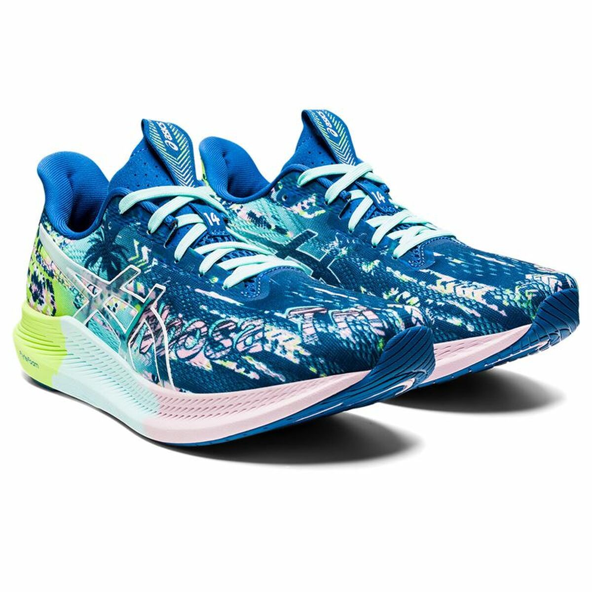 Sportschoenen voor Dames Asics Noosa Tri 14  Blauw