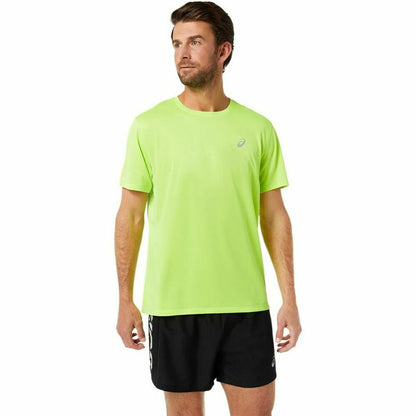 Heren-T-Shirt met Korte Mouwen Asics Katakana Groen