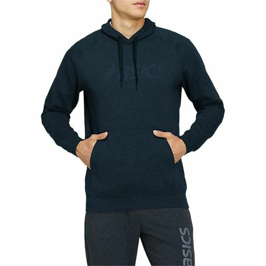 Herenhoodie Asics Big Oth Donkerblauw