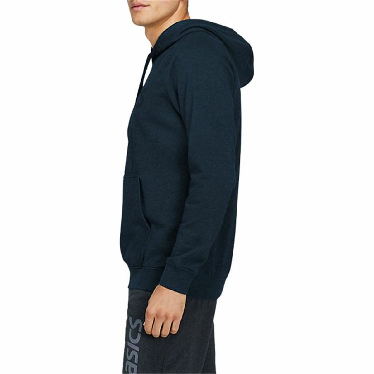 Herenhoodie Asics Big Oth Donkerblauw