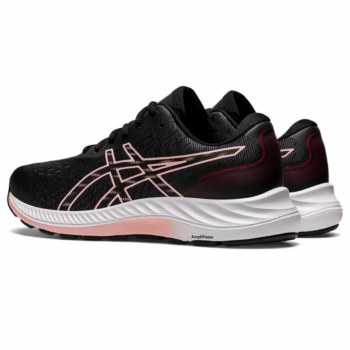 Hardloopschoenen voor Volwassenen Asics Gel-Excite 9 Vrouw Zwart