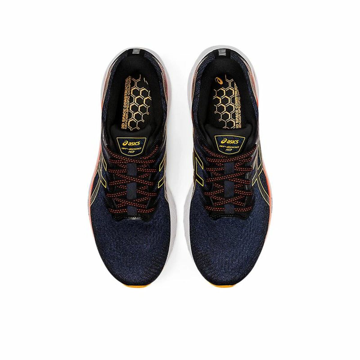 Hardloopschoenen voor Volwassenen Asics GT-2000 10 Zwart