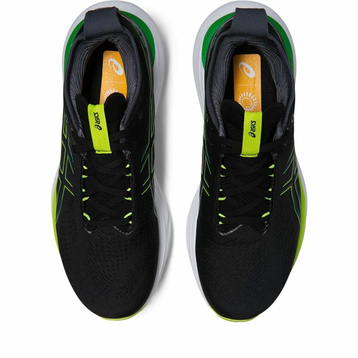 Hardloopschoenen voor Volwassenen Asics Gel-Nimbus 25 Zwart Uniseks