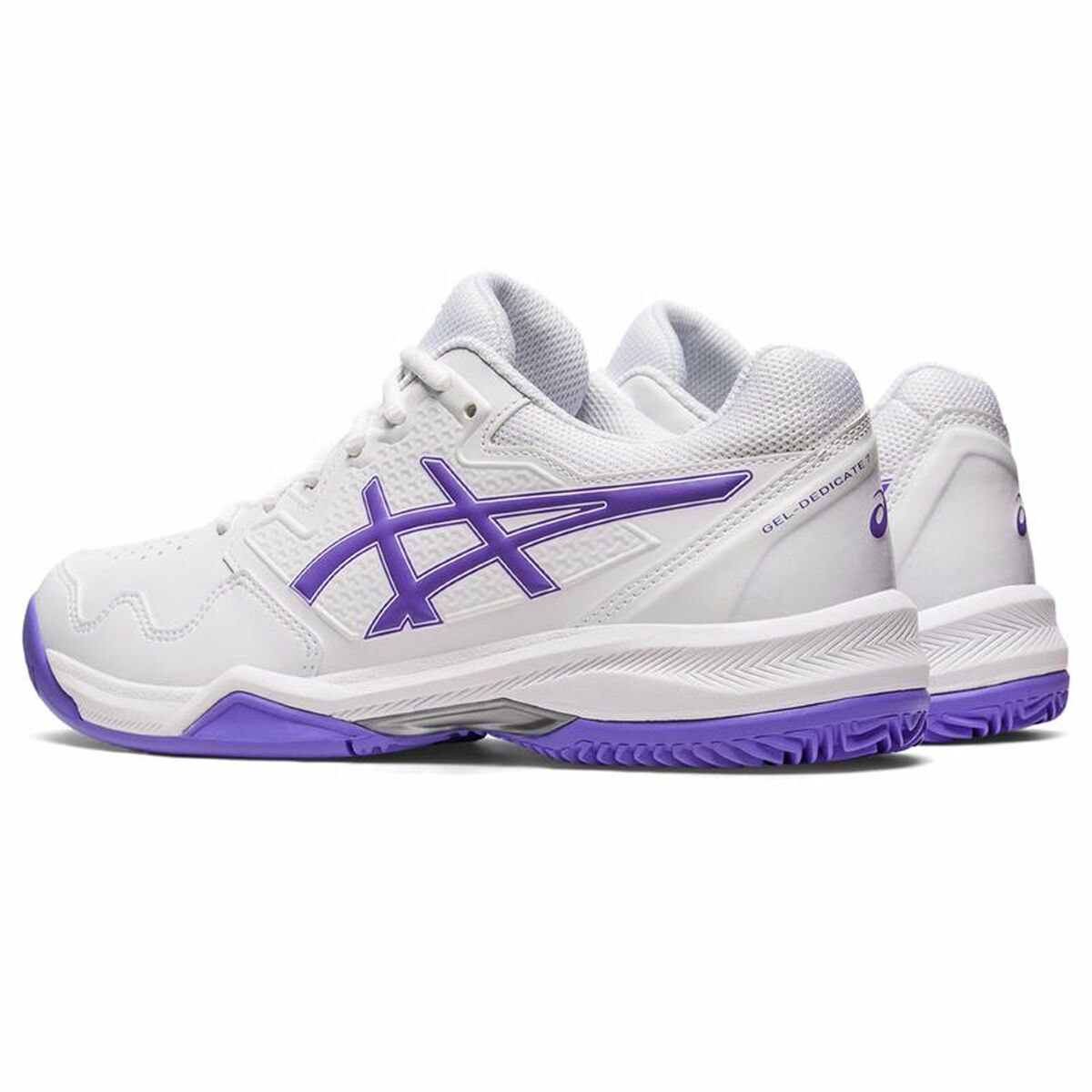 Dames Tennisschoenen Asics Gel-Dedicate 7 Vrouw Wit
