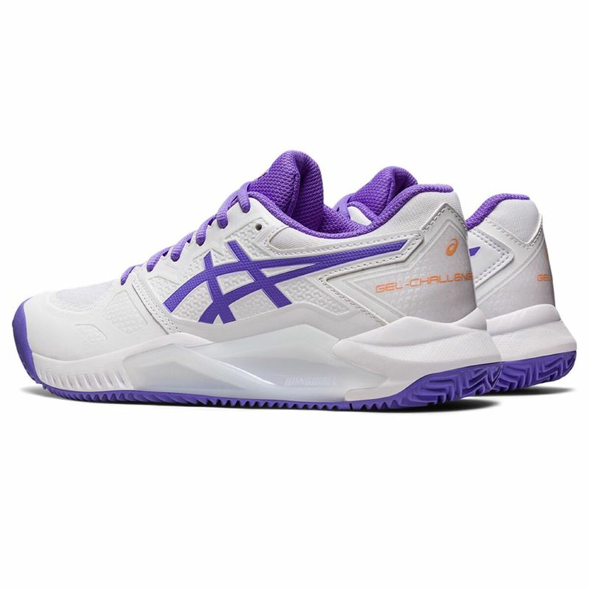 Dames Tennisschoenen Asics Gel-Challenger 13 Clay Wit
