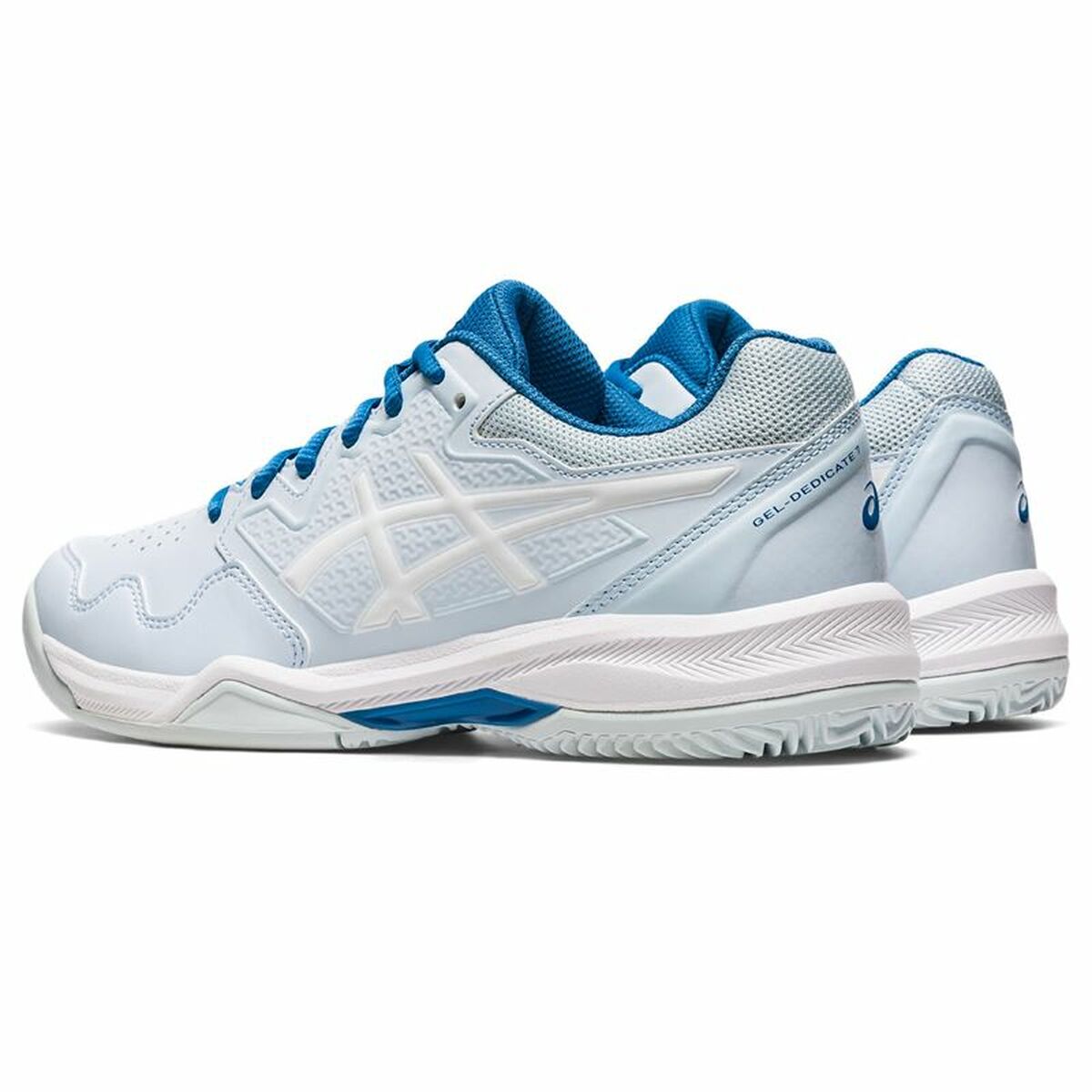 Dames Tennisschoenen Asics Gel-Dedicate 7 Vrouw Wit