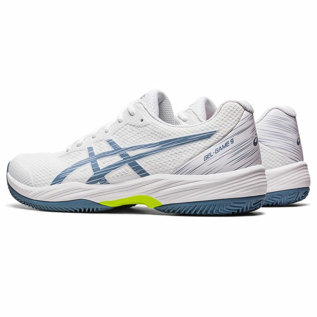 Heren Tennisschoenen Asics Gel-Game 9 Clay/OC Wit