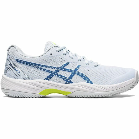 Dames Tennisschoenen Asics Gel-Game 9 Clay/OC Vrouw Wit