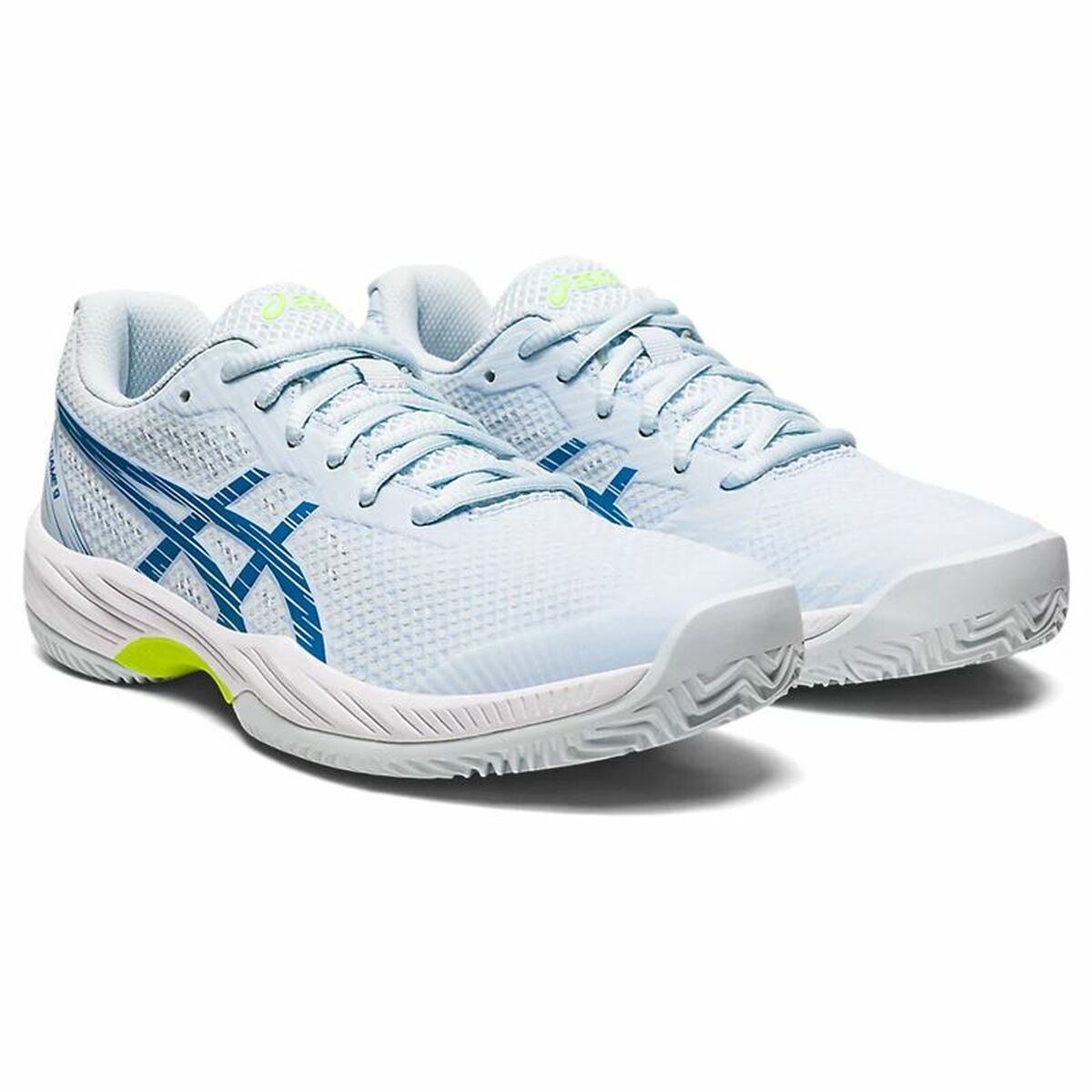 Dames Tennisschoenen Asics Gel-Game 9 Clay/OC Vrouw Wit
