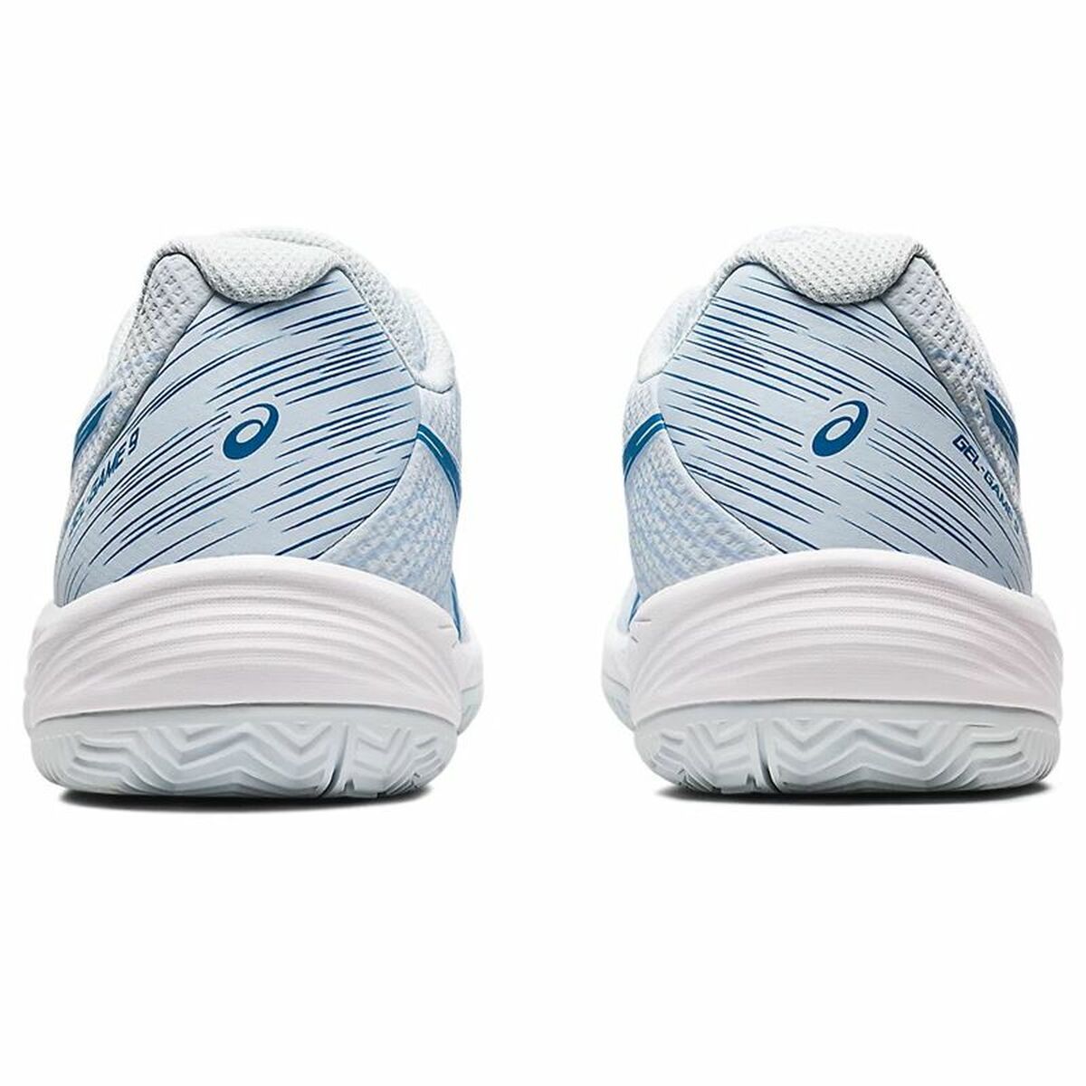 Dames Tennisschoenen Asics Gel-Game 9 Clay/OC Vrouw Wit