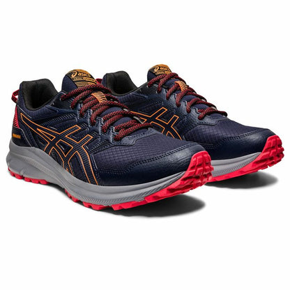 Hardloopschoenen voor Volwassenen Asics Trail Scout 2 Donkerblauw Mannen