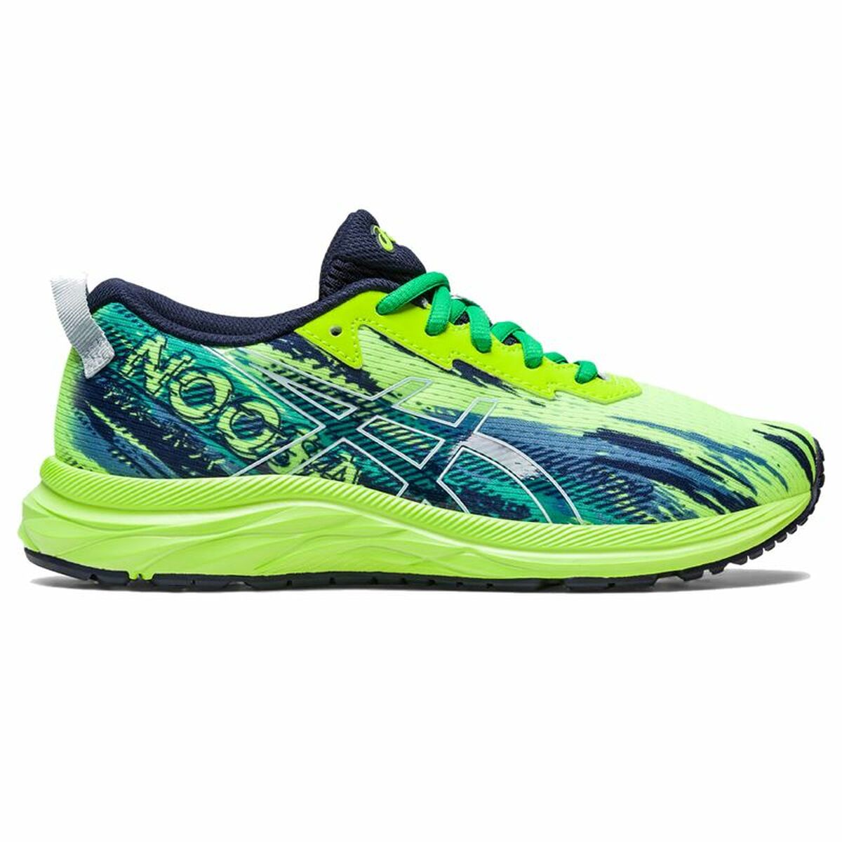 Hardloopschoenen voor Kinderen Asics Gel-Noosa Tri 13 GS Limoengroen