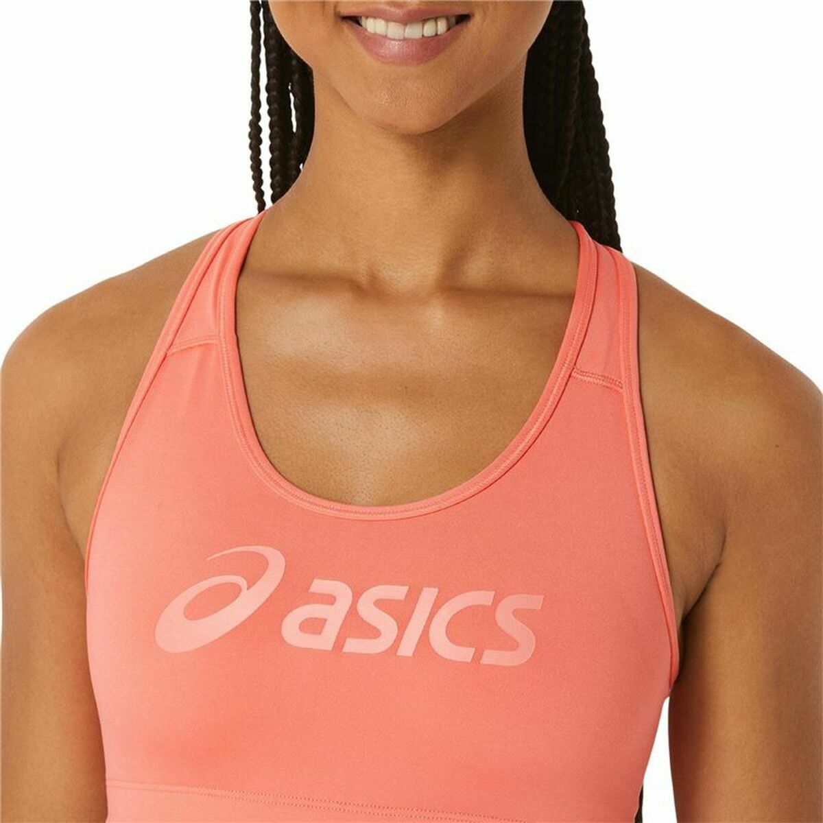 Sportbeha Asics Core Logo Roze