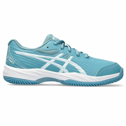 Kinder Tennisschoenen Asics Gel-Game 9 Gs Clay/ Licht Blauw