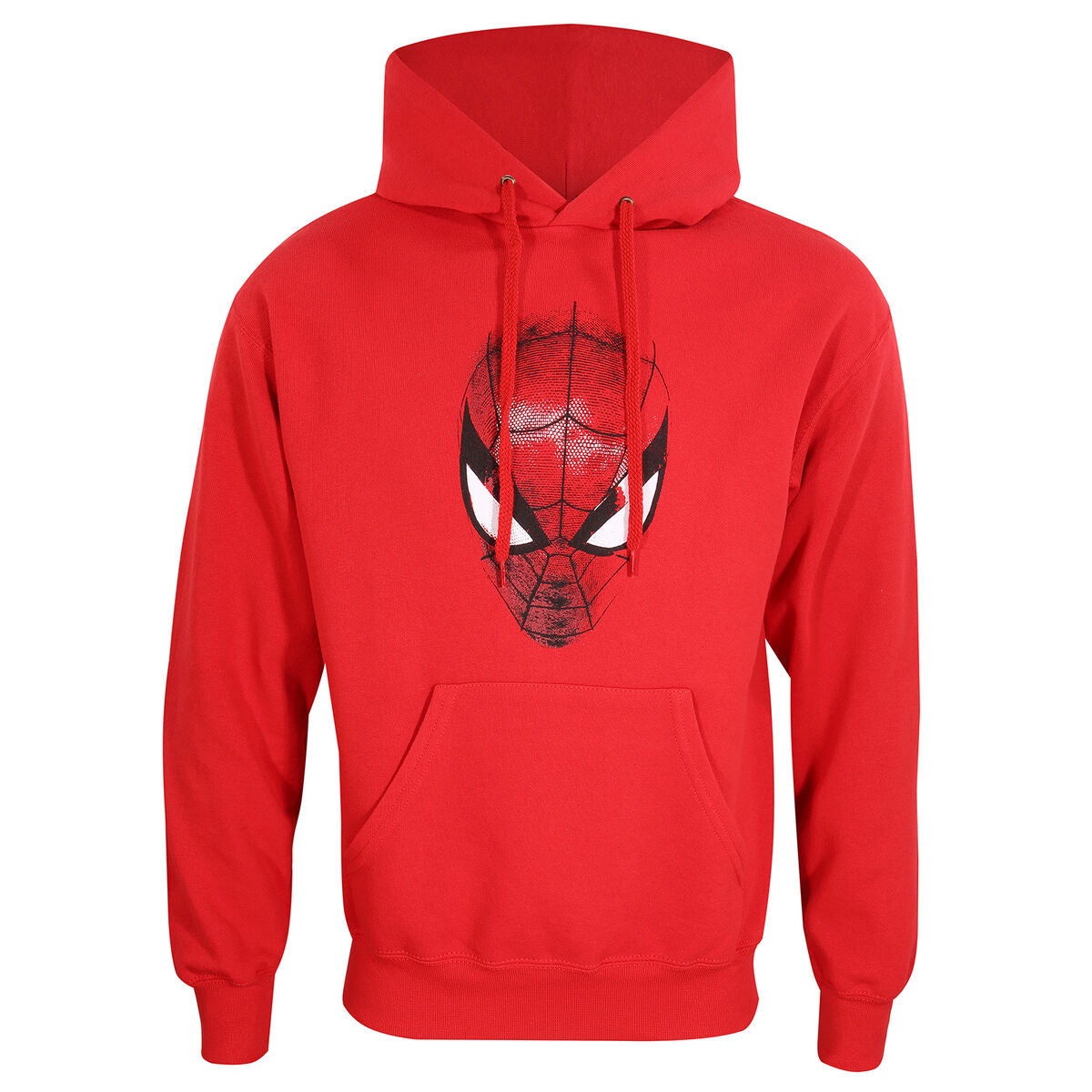 Uniseks Hoodie Spider-Man Spider Crest Rood