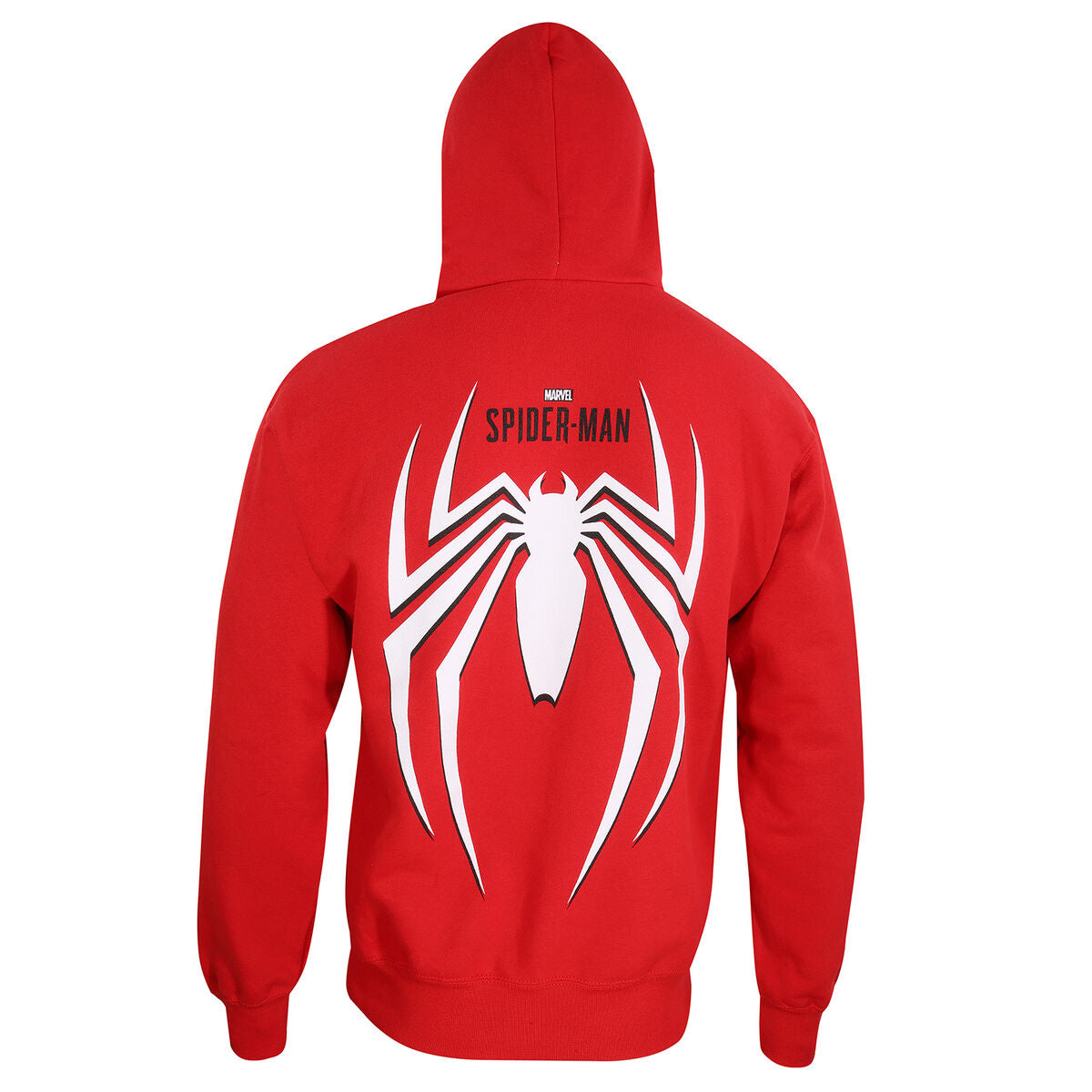 Uniseks Hoodie Spider-Man Spider Crest Rood