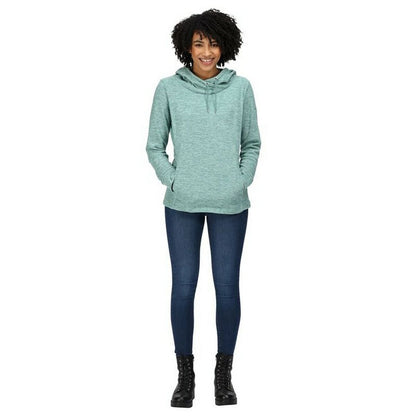 Dameshoodie Regatta Kizmit II Hooded Marl Licht Blauw