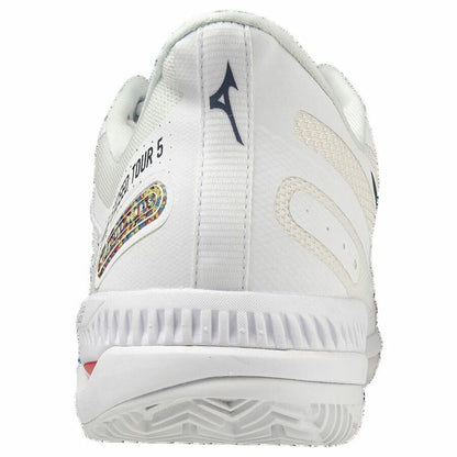 Heren Tennisschoenen Mizuno Wave Exceed Tour 5 CC Wit