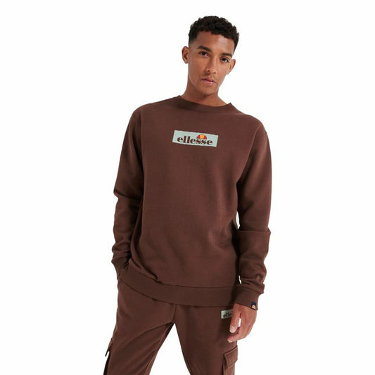 Herensweater zonder Capuchon Ellesse Tablido Bruin