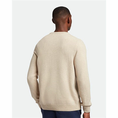 Herensweater zonder Capuchon Lyle & Scott V1-Crew Beige