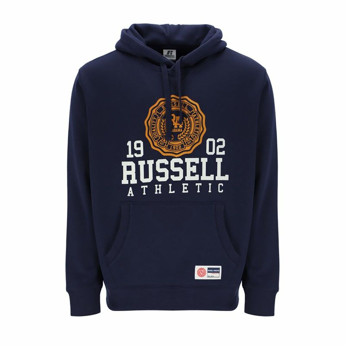 Herenhoodie Russell Athletic Ath 1902 Marineblauw