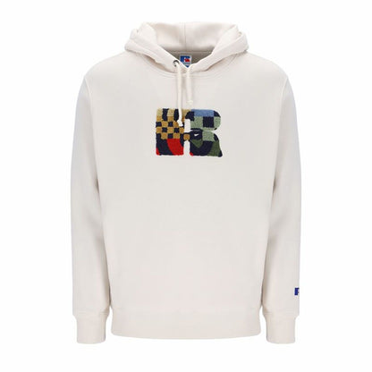 Herenhoodie Russell Athletic Makie Wit