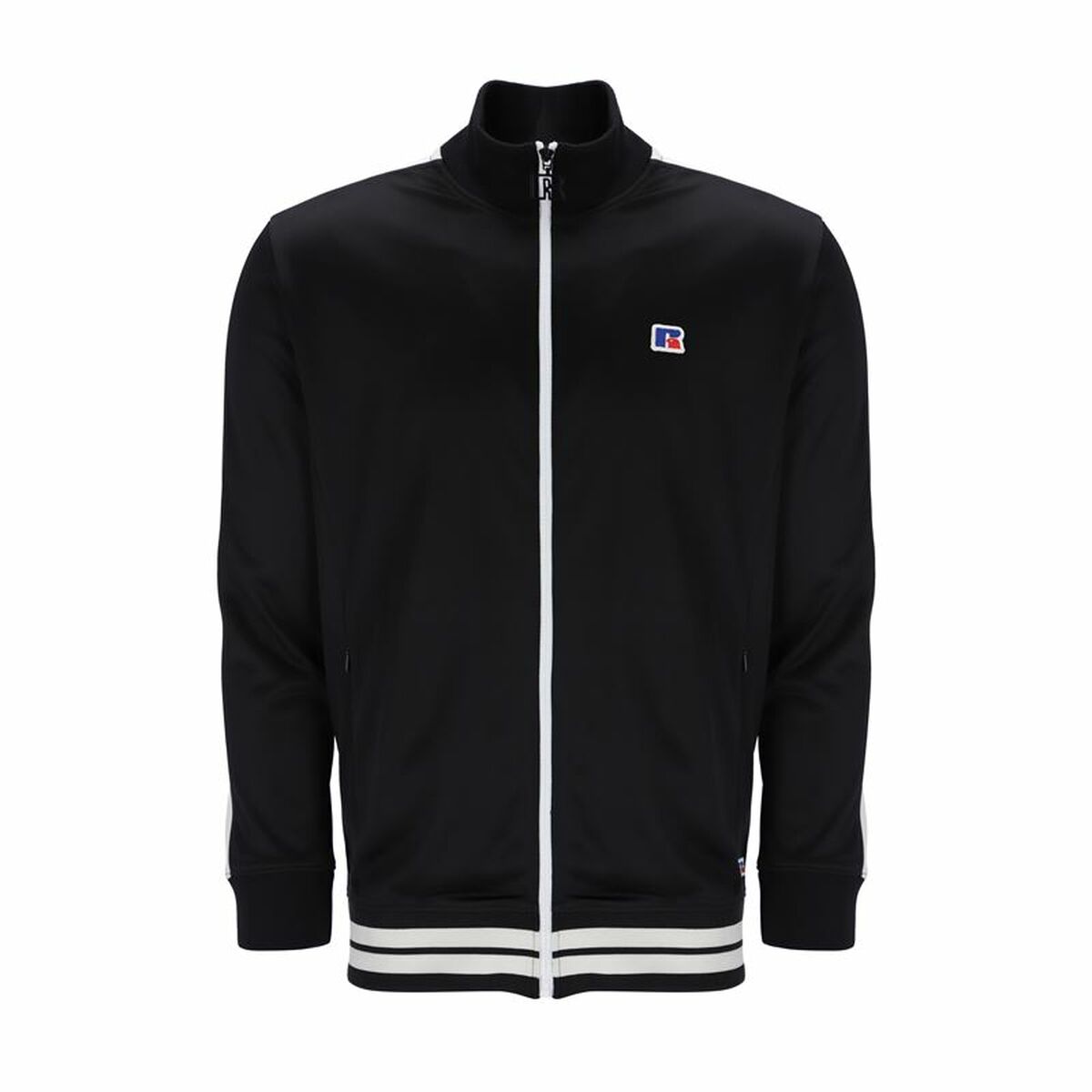 Herensweater zonder Capuchon Russell Athletic Swae Zwart