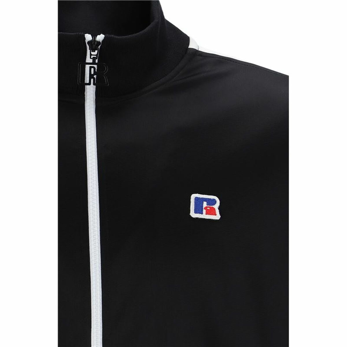 Herensweater zonder Capuchon Russell Athletic Swae Zwart