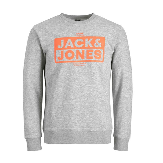 Herensweater zonder Capuchon Jack & Jones 12219815  Grijs