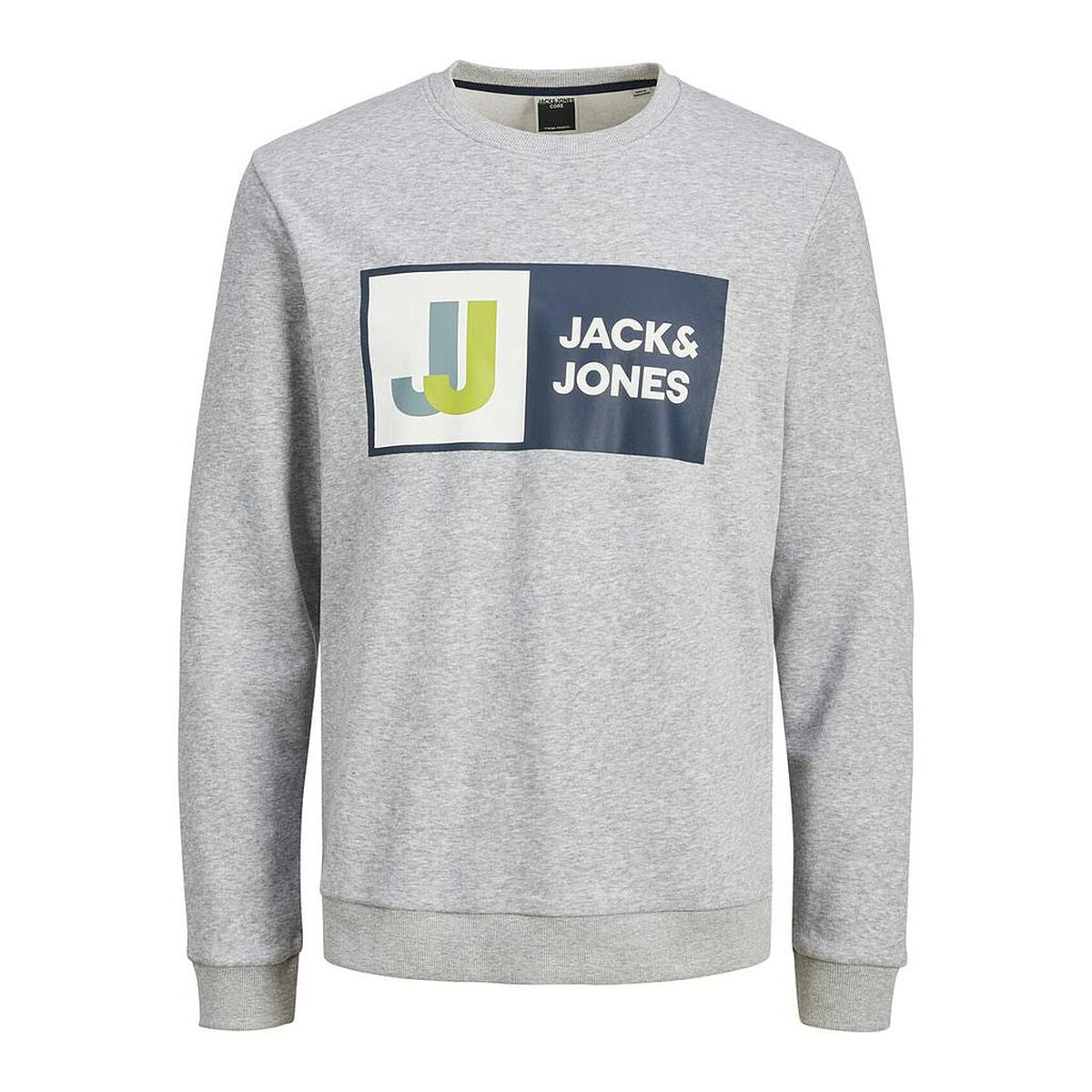 Herensweater zonder Capuchon CREW  Jack & Jones 12218814  Grijs