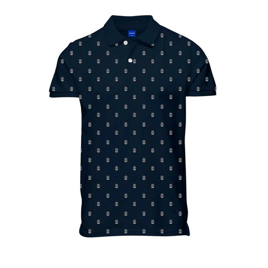 Herenpolo met Korte Mouwen JORCOLLECT Jack & Jones  SS FST 12232663 Marineblauw