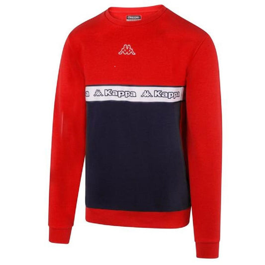 Herensweater zonder Capuchon Kappa TAPE DANCY Rood