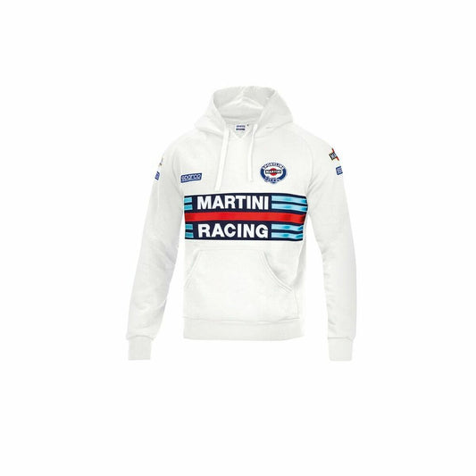 Herenhoodie Sparco MARTINI RACING Maat M Wit