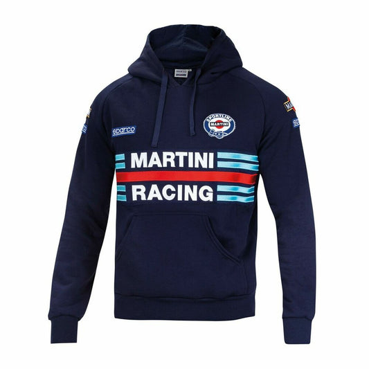 Herenhoodie Sparco MARTINI RACING Marineblauw