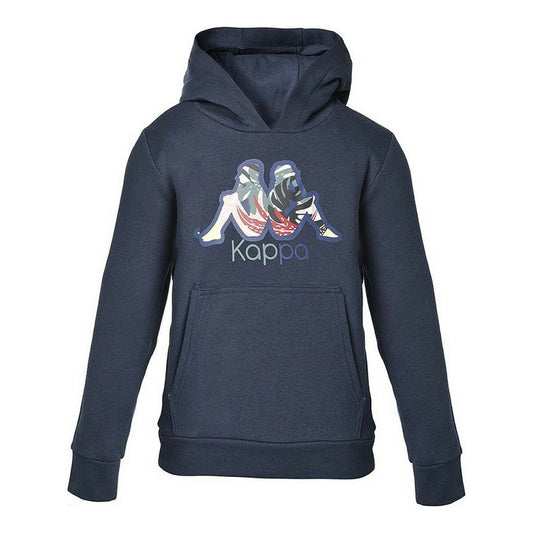 Kinderhoodie Kappa Cache Donkerblauw