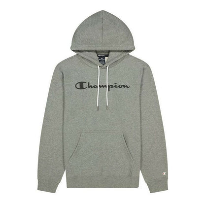 Herenhoodie Champion Logo Grijs