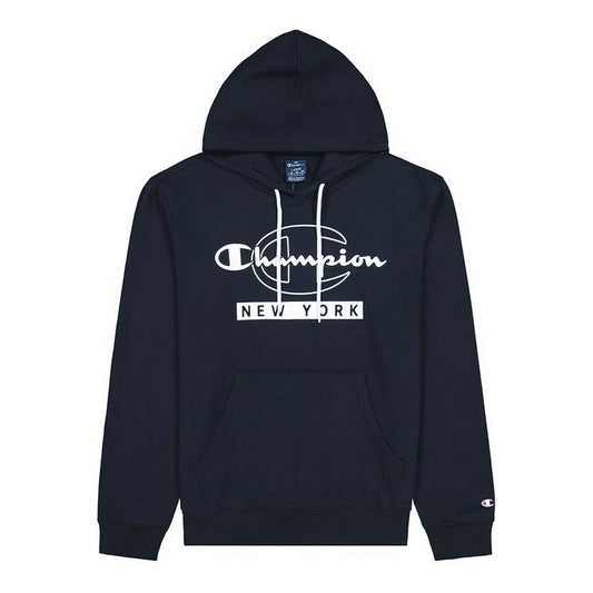 Herensweater zonder Capuchon Champion New York Graphic Print Donkerblauw