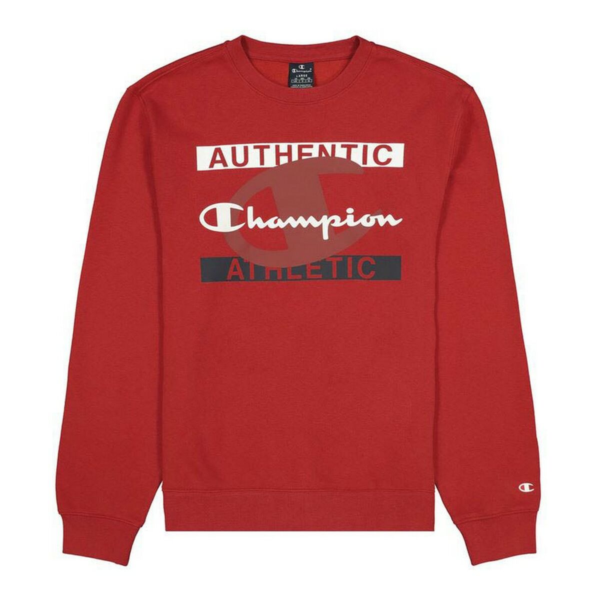 Sweater zonder Capuchon Champion Authentic Athletic Rood