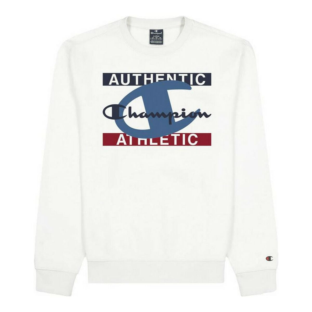 Herensweater zonder Capuchon Champion Authentic Athletic Wit