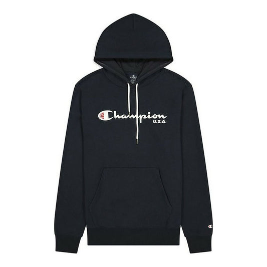 Herenhoodie Champion Champion USA Logo Donkerblauw