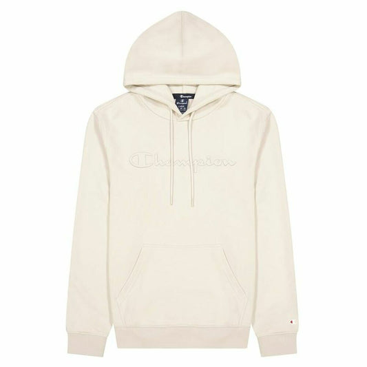 Herenhoodie Champion Script Logo Wit